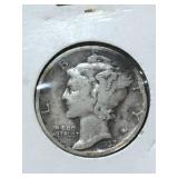 1937 Mercury Dime