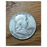 1962 D Franklin Half