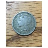 1867? 3-Cent Nickel
