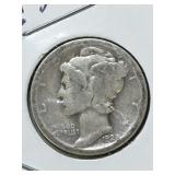 1928 Mercury Dime