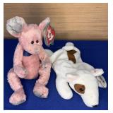 Pair Ty Beanie Babies