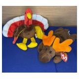 Pair Ty Beanie Babies
