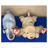 Pair Ty Beanie Babies