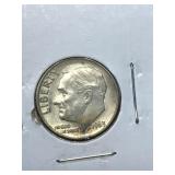 1963 Roosevelt Dime
