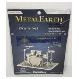 Metal Earth 3D Model Drum Set