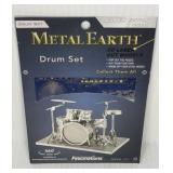 Metal Earth 3D Model Drum Set