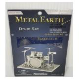 Metal Earth 3D Model Drum Set