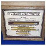 1984 Framed L.E.A.D. 2.5 Word Processor 9x11