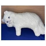 Pottery Cat 16" note damage