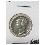 1940 S Mercury Dime