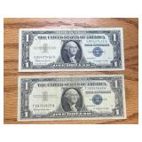 1957 B $1 Silver Certificates