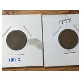 1892,1897 Indian Head Penny