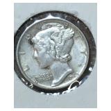 1942 Mercury Dime