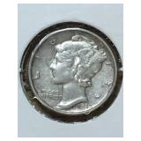 1942 Mercury Dime