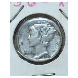 1936 Mercury Dime
