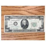 1950 $ 20 Federal Reserve Note