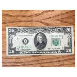 1950 D $ 20 Federal Reserve Note