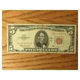 1963 $5 Dollar Bill