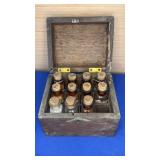Antique Remedy Box 6.5x5x5