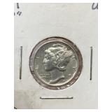 1941 Mercury Dime