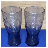 Pair Purple 1955 Repo McDonalds Glasses
