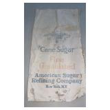 17x32 Cane Sugar Bag note condition