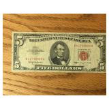 1963 $5 Dollar Bill