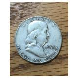 1954 D Franklin Half