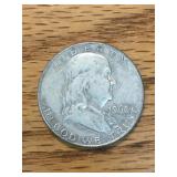 1960 D Franklin Half