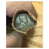 Roll of 50 Wheat Pennies