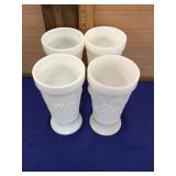 Harvest Grape Footed Goblets 5-1/2