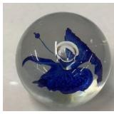 2.5" Butterfly Glass Paper Weight