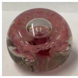3" Glass Paper Weight note damage
