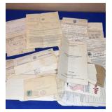 WWII Letter/Military Paper lot