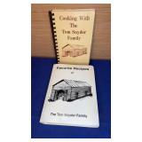 Tom Snyder Family Cookbook lot