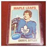 1975 OPC Darryl Sittler NHL Hockey Card