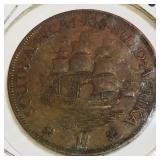 1935 South Africa One Cent Coin