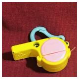 Small Metal Toy Whistle (Vintage)