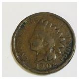 1902 United States Indian Head Penny