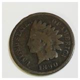 1890 United States Indian Head Penny