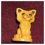 1989 Polly Pocket Buttons Cat Mini Figure