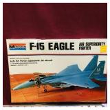 1974 Monogram F-15 Eagle Model Kit (1:72 Scale)