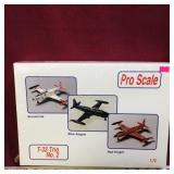 Pro Scale 3-Aircraft Model Kits Set (Sealed)