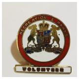 Recreation & Parks Volunteer Pin (Vintage)