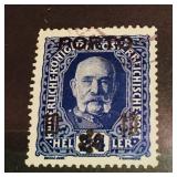 Antique Germany 24 Heller Postage Stamp