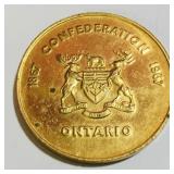 1967 Confederation Ontario Minted Token