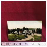 Antique Beaulah Camp Grounds NB Postcard