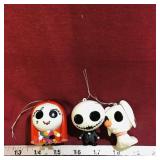 3 Funko Nightmare Before Christmas Ornaments