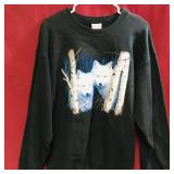 Anvil Brand White Wolves Sweatshirt (Size Medium)