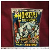 Monsters On The Prowl #14 1971 Comic Book